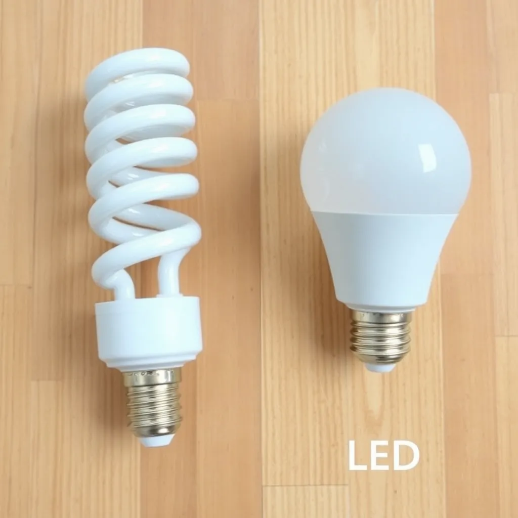 Fluorescent Lights vs LED Bulbs