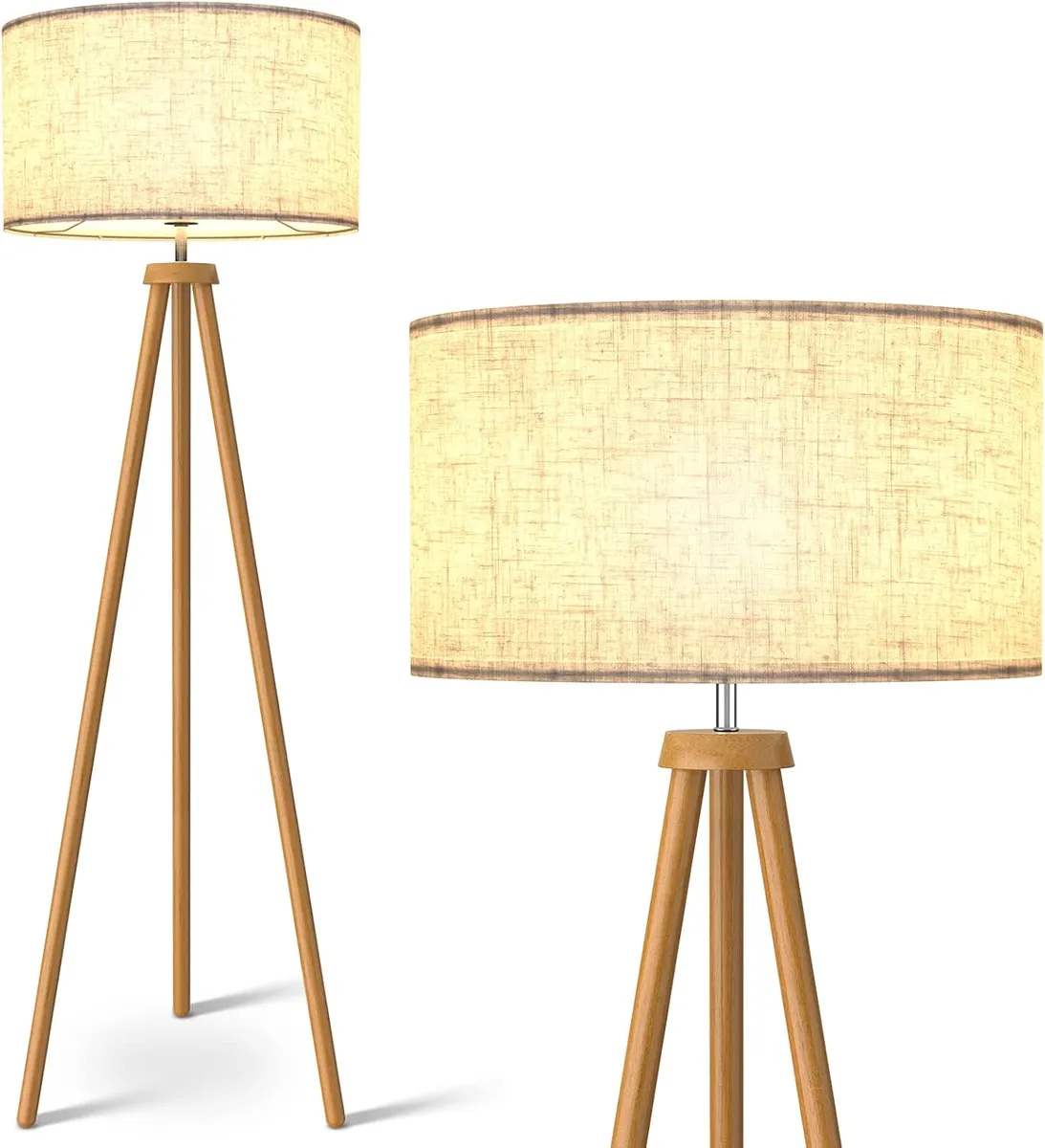 LEPOWER Wood Tripod Floor Lamp, Mid Century.jpg