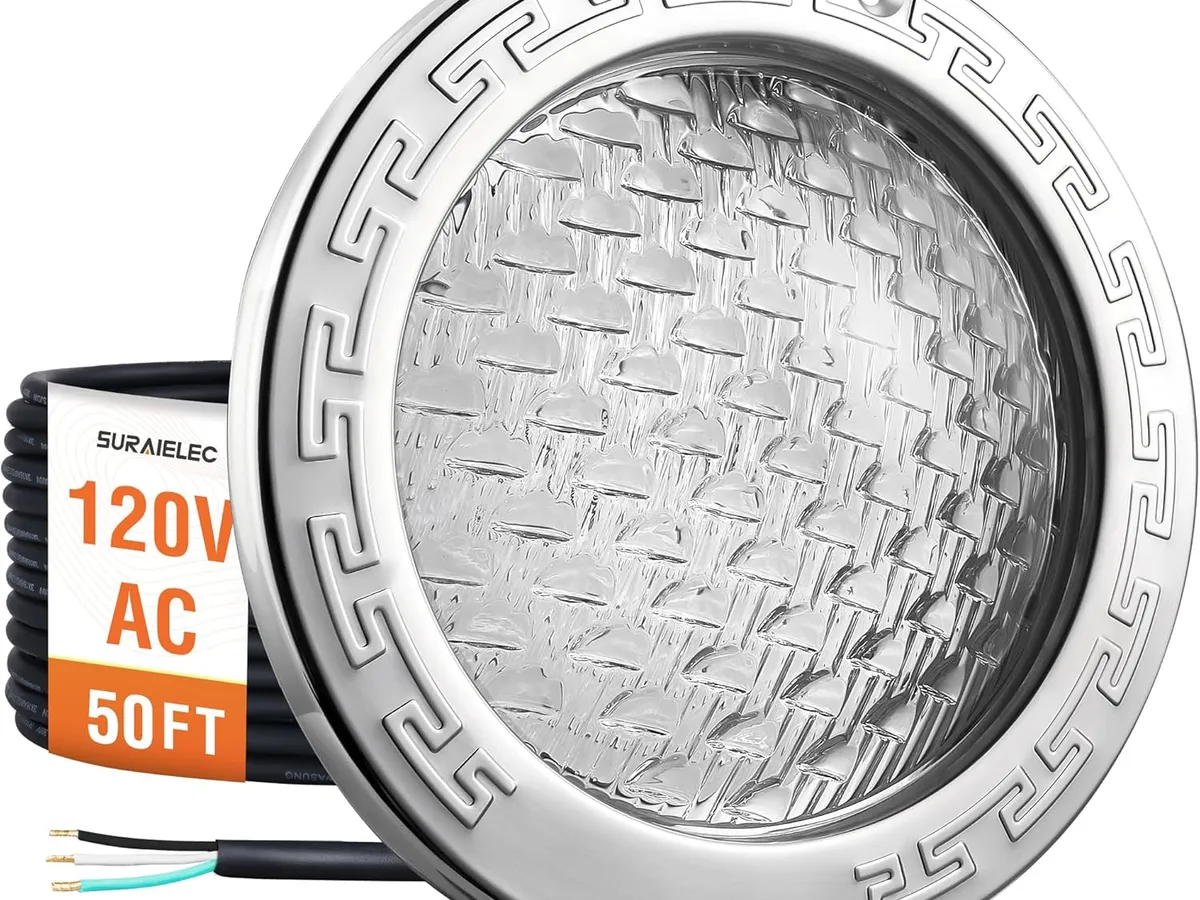 Brightest White-Only Pool Light