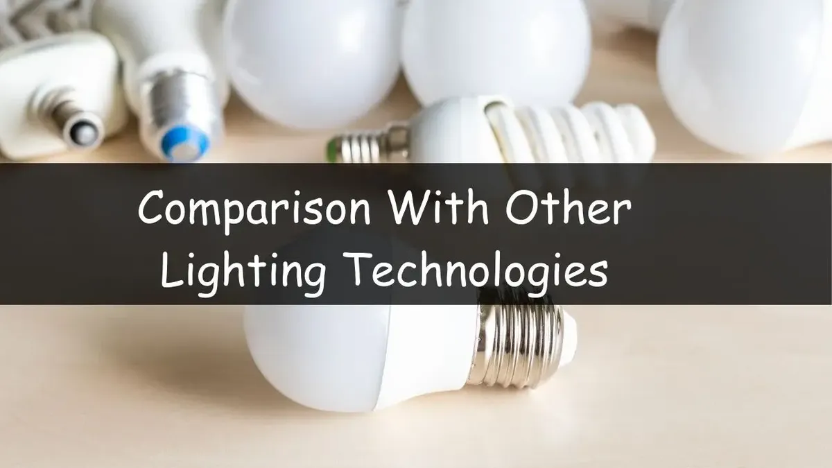 Comparison With Other Lighting Technologies