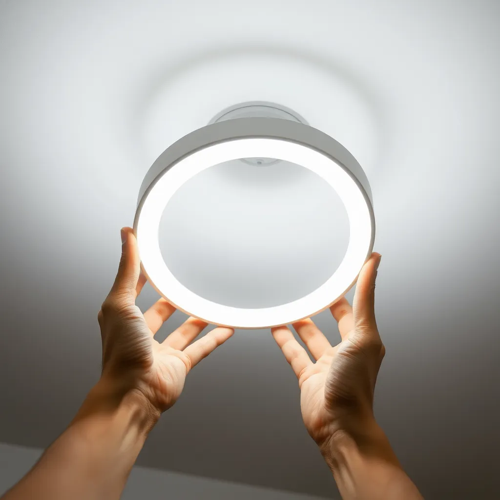 How to Install a LED Flush Mount Ceiling Light