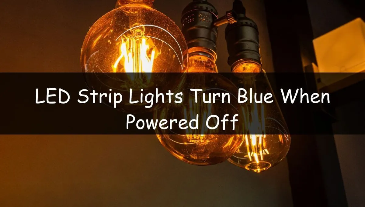LED Strip Lights Turn Blue When Powered Off- LedLightsGeek