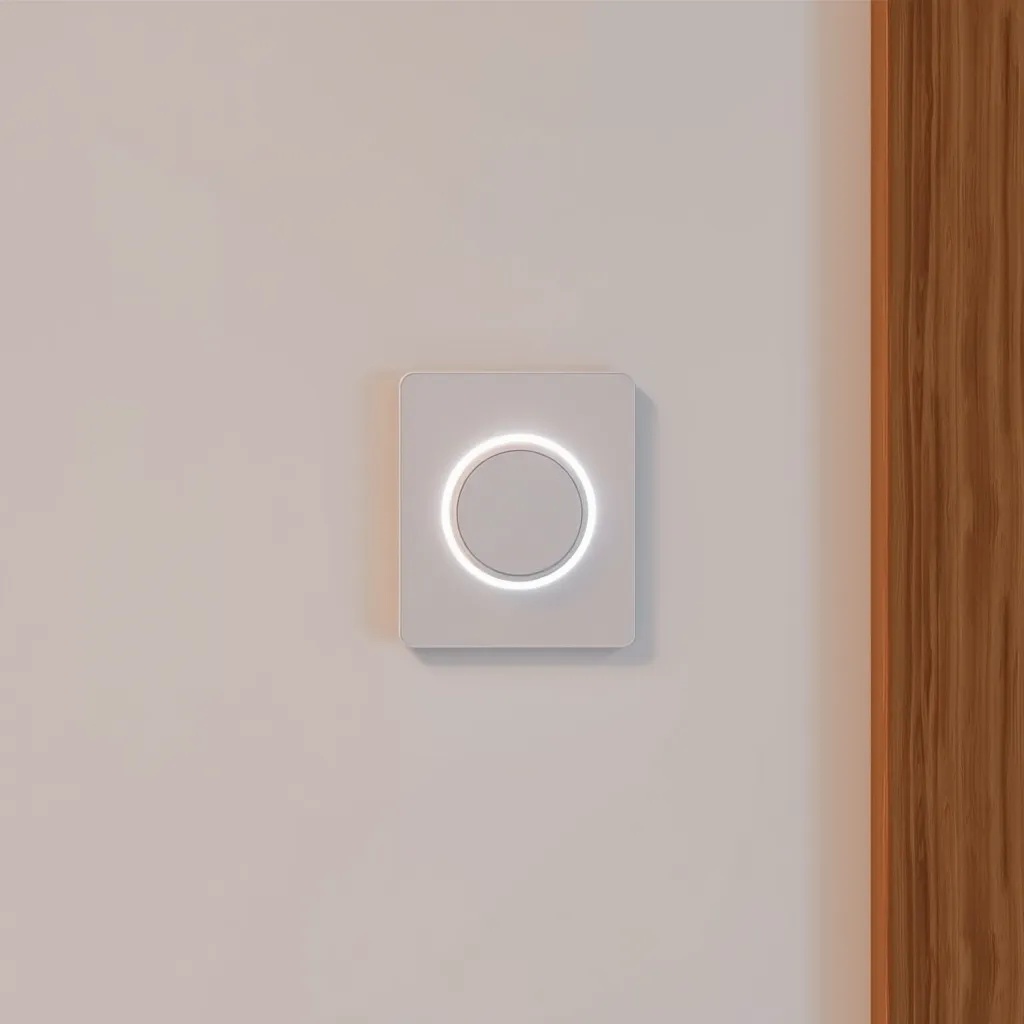A modern LED-compatible dimmer switch installed on a wall